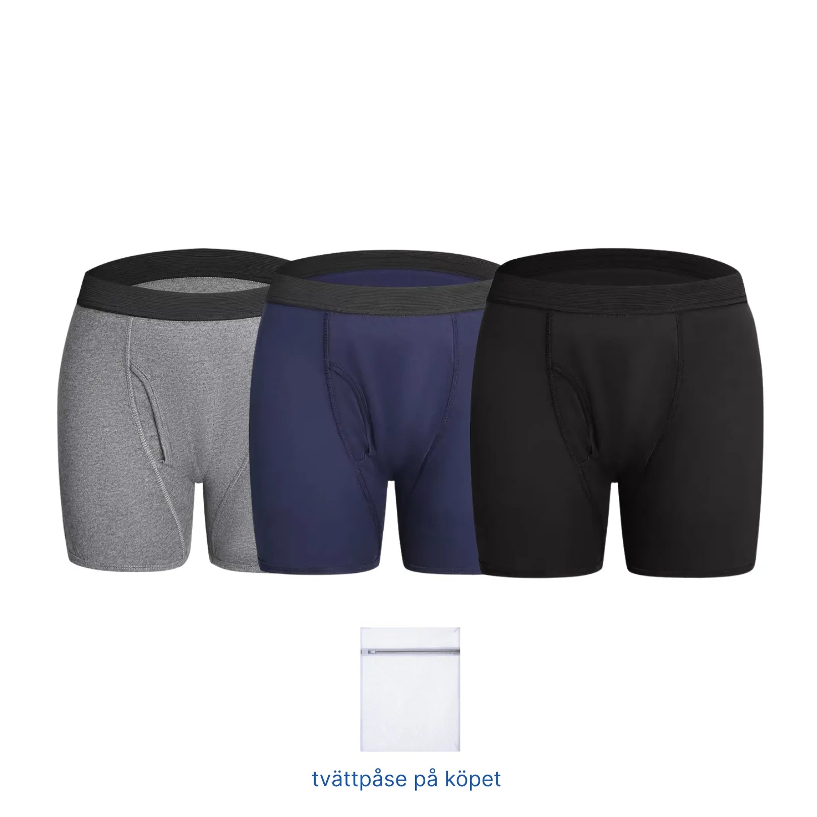 Gustav™ UltraTorr – herrboxer med maximal absorption för inkontinens - Noala