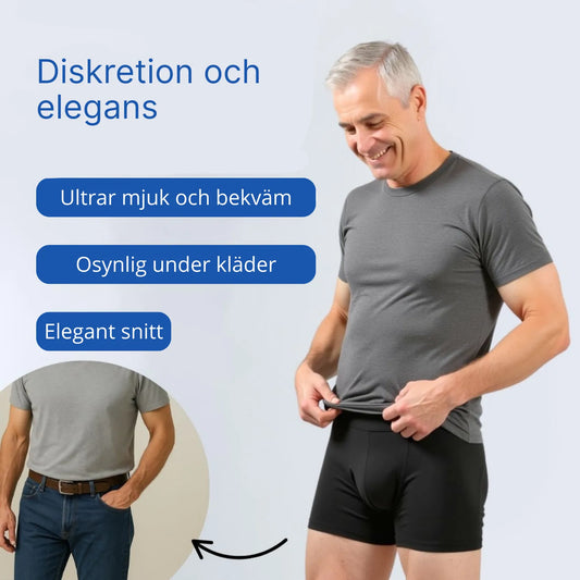 Gustav™ UltraTorr – herrboxer med maximal absorption för inkontinens - Noala